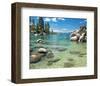 Clear Emerald Lake Tahoe-null-Framed Art Print