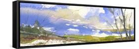 Clear Lake Pass-null-Framed Stretched Canvas