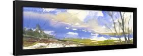 Clear Lake Pass-null-Framed Giclee Print