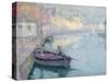 Clear Morning, Quimperle, 1923-Henri Eugene Augustin Le Sidaner-Stretched Canvas
