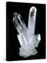 Clear Quartz Crystals-Geoff Tompkinson-Stretched Canvas