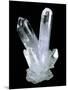Clear Quartz Crystals-Geoff Tompkinson-Mounted Photographic Print