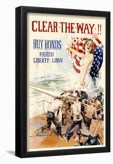 Clear The Way!-null-Framed Poster