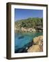 Clear Turquoise Waters of Cala Xucla, Near Portinatx, Ibiza, Balearic Islands, Spain, Mediterranean-Tomlinson Ruth-Framed Photographic Print