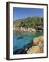 Clear Turquoise Waters of Cala Xucla, Near Portinatx, Ibiza, Balearic Islands, Spain, Mediterranean-Tomlinson Ruth-Framed Photographic Print