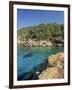 Clear Turquoise Waters of Cala Xucla, Near Portinatx, Ibiza, Balearic Islands, Spain, Mediterranean-Tomlinson Ruth-Framed Photographic Print