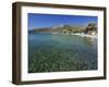 Clear Water and Beach, Klima, Samos, Aegean Islands, Greece-Stuart Black-Framed Photographic Print