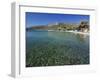 Clear Water and Beach, Klima, Samos, Aegean Islands, Greece-Stuart Black-Framed Photographic Print