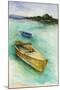 Clear Water Canoe-Jacob Q-Mounted Art Print