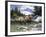 Clear Water Crossing-Jack Sorenson-Framed Art Print