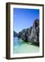 Clear Water in the Bacuit Archipelago, Palawan, Philippines-Michael Runkel-Framed Photographic Print