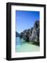 Clear Water in the Bacuit Archipelago, Palawan, Philippines-Michael Runkel-Framed Photographic Print