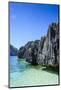 Clear Water in the Bacuit Archipelago, Palawan, Philippines-Michael Runkel-Mounted Photographic Print