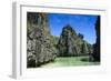 Clear Water in the Bacuit Archipelago, Palawan, Philippines-Michael Runkel-Framed Photographic Print