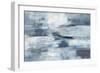 Clear Water Indigo and Gray-Silvia Vassileva-Framed Premium Giclee Print