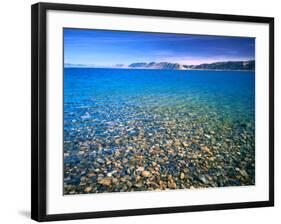 Clear Water of Bear Lake, Near Rendezvous Beach, Utah, USA-Scott T. Smith-Framed Photographic Print