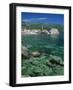 Clear Waters in Front of the Old Town, Budva, the Budva Riviera, Montenegro, Europe-Stuart Black-Framed Photographic Print