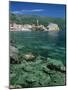 Clear Waters in Front of the Old Town, Budva, the Budva Riviera, Montenegro, Europe-Stuart Black-Mounted Photographic Print