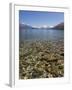 Clear Waters of Lake Wakatipu, Near Queenstown, Otago, South Island, New Zealand, Pacific-Christian Kober-Framed Photographic Print