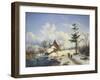 Clear Winter's Day-Cornelius Lieste-Framed Giclee Print