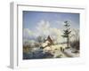 Clear Winter's Day-Cornelius Lieste-Framed Giclee Print