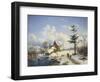 Clear Winter's Day-Cornelius Lieste-Framed Premium Giclee Print
