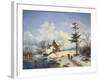 Clear Winter's Day-Cornelius Lieste-Framed Giclee Print