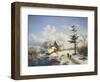 Clear Winter's Day-Cornelius Lieste-Framed Giclee Print