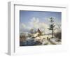 Clear Winter's Day-Cornelius Lieste-Framed Giclee Print