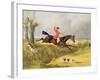 Clearing a Ditch, 1839 (Oil on Panel)-John Frederick Herring I-Framed Giclee Print