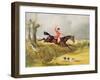 Clearing a Ditch, 1839 (Oil on Panel)-John Frederick Herring I-Framed Giclee Print