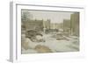 Clearing a Site in Paddington for Development-George Robert Lewis-Framed Giclee Print