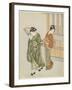 Clearing Breeze from a Fan, after 1766-Suzuki Harunobu-Framed Giclee Print