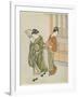 Clearing Breeze from a Fan, after 1766-Suzuki Harunobu-Framed Giclee Print