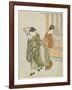 Clearing Breeze from a Fan, after 1766-Suzuki Harunobu-Framed Giclee Print