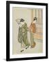 Clearing Breeze from a Fan, after 1766-Suzuki Harunobu-Framed Giclee Print