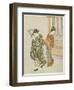 Clearing Breeze from a Fan, after 1766-Suzuki Harunobu-Framed Giclee Print