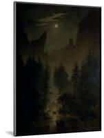 Clearing in the Forest-Caspar David Friedrich-Mounted Giclee Print