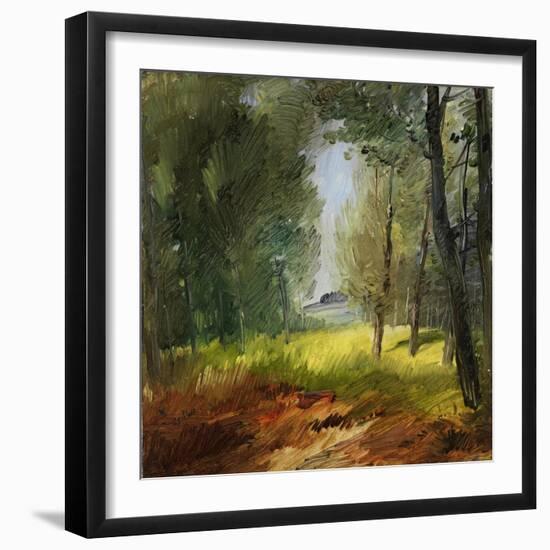 Clearing in the Sun, around 1890-Wilhelm Busch-Framed Giclee Print