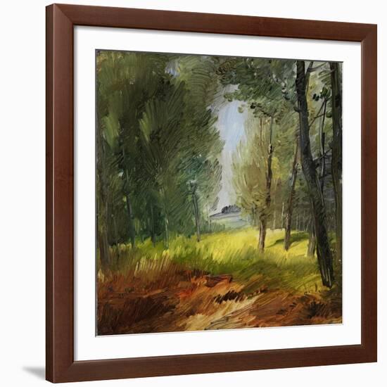 Clearing in the Sun, around 1890-Wilhelm Busch-Framed Giclee Print