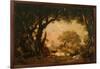 Clearing in the Woods of Fontainebleau-Théodore Rousseau-Framed Giclee Print