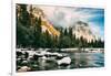Clearing Mid Winter Storm at Valley View, Yosemite National Park, California-Vincent James-Framed Photographic Print