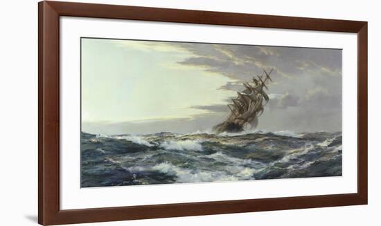 Clearing Skies-Montague Dawson-Framed Premium Giclee Print