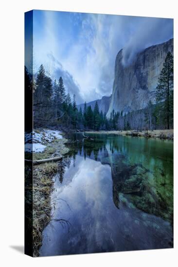 Clearing Storm at El Capitan, Yosemite Valley, California-Vincent James-Stretched Canvas