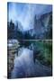 Clearing Storm at El Capitan, Yosemite Valley, California-Vincent James-Stretched Canvas