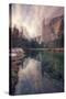 Clearing Storm at El Capitan, Yosemite-Vincent James-Stretched Canvas