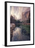 Clearing Storm at El Capitan, Yosemite-Vincent James-Framed Photographic Print