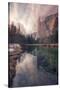 Clearing Storm at El Capitan, Yosemite-Vincent James-Stretched Canvas