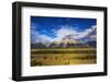 Clearing storm over the Teton Range, Grand Teton National Park, Wyoming, USA.-Russ Bishop-Framed Photographic Print