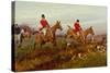Clearing the Fence-George Wright-Stretched Canvas